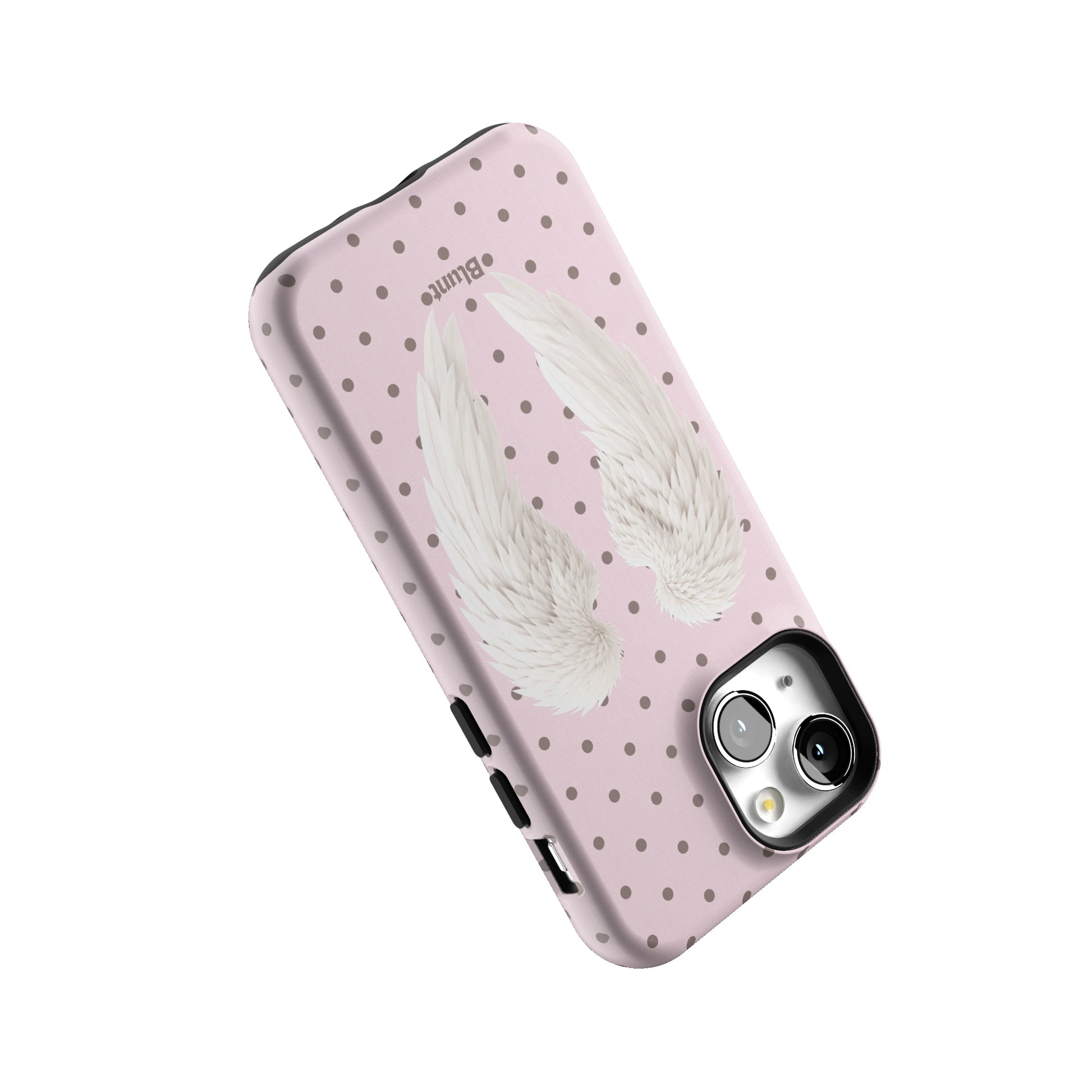 Pink Polka Wing iPhone Case gallery - Iphone_13_Mini_Air_Plus_5