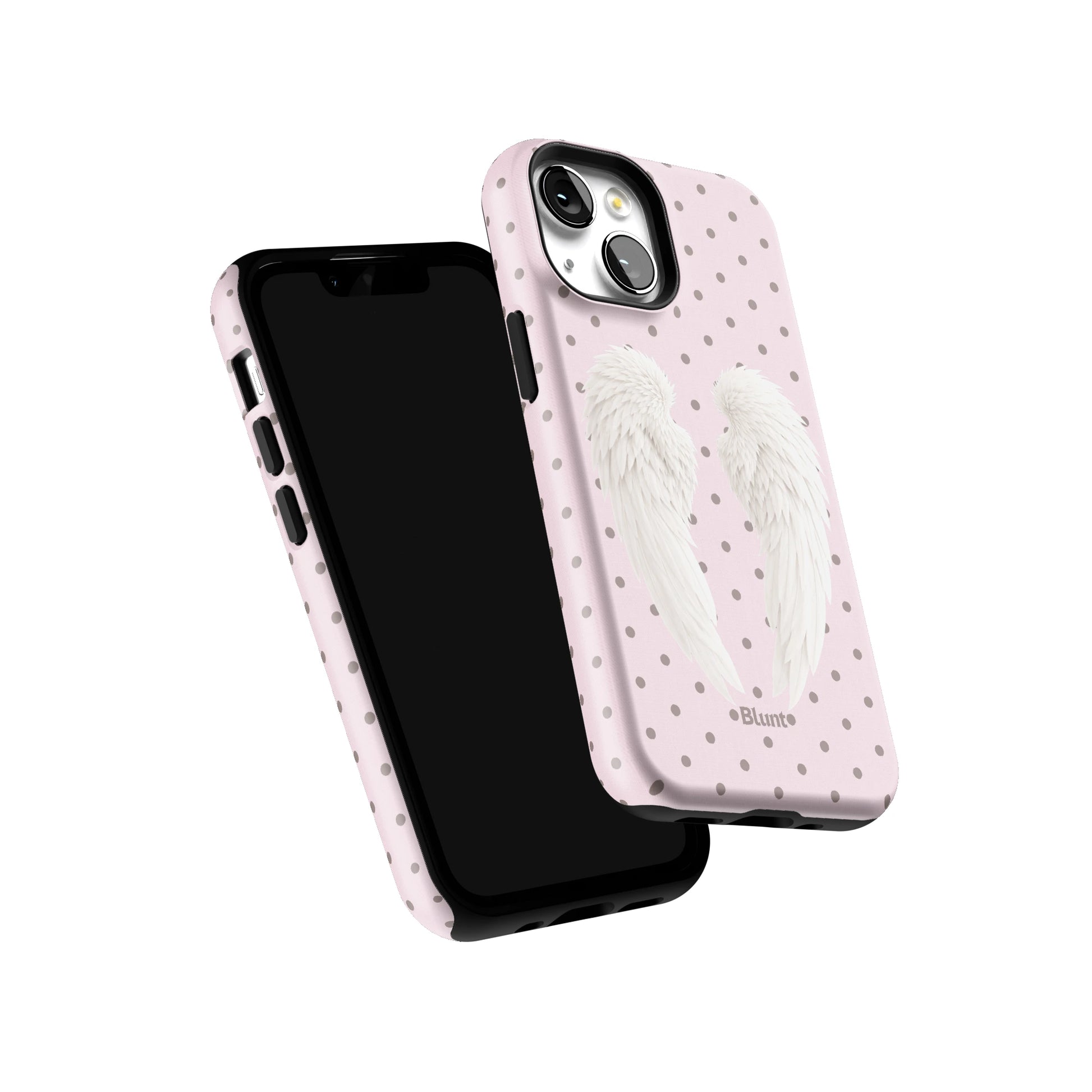 Pink Polka Wing iPhone Case gallery - Iphone_13_Mini_Air_Plus_6
