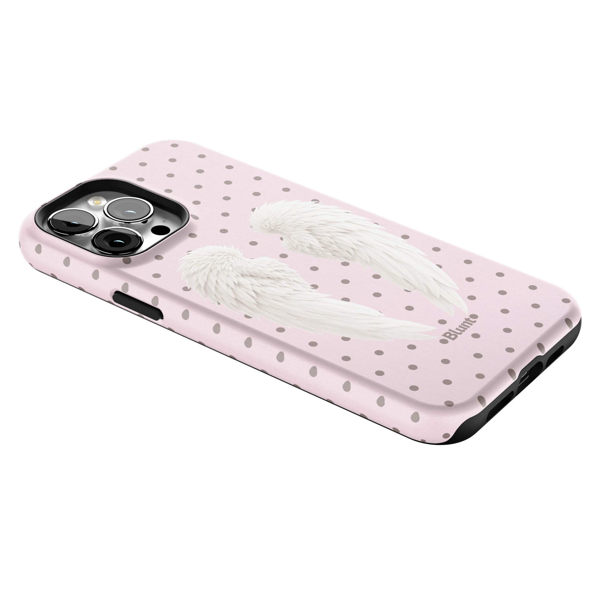Pink Polka Wing iPhone Case gallery - Iphone_13_Pro_Max_2