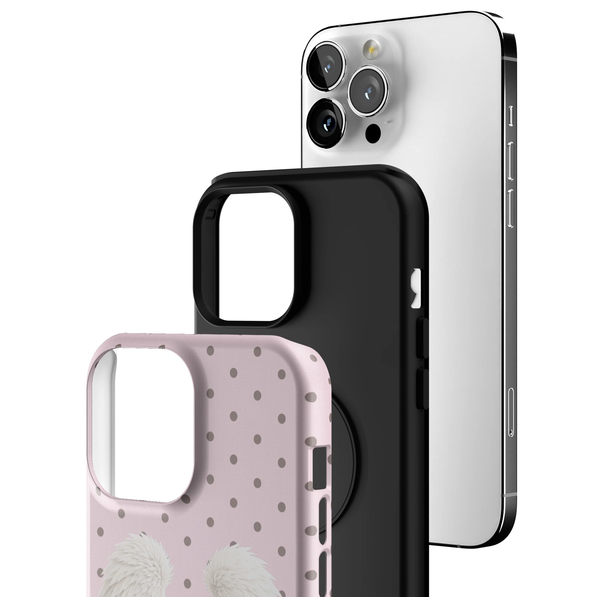 Pink Polka Wing iPhone Case gallery - Iphone_13_Pro_Max_3