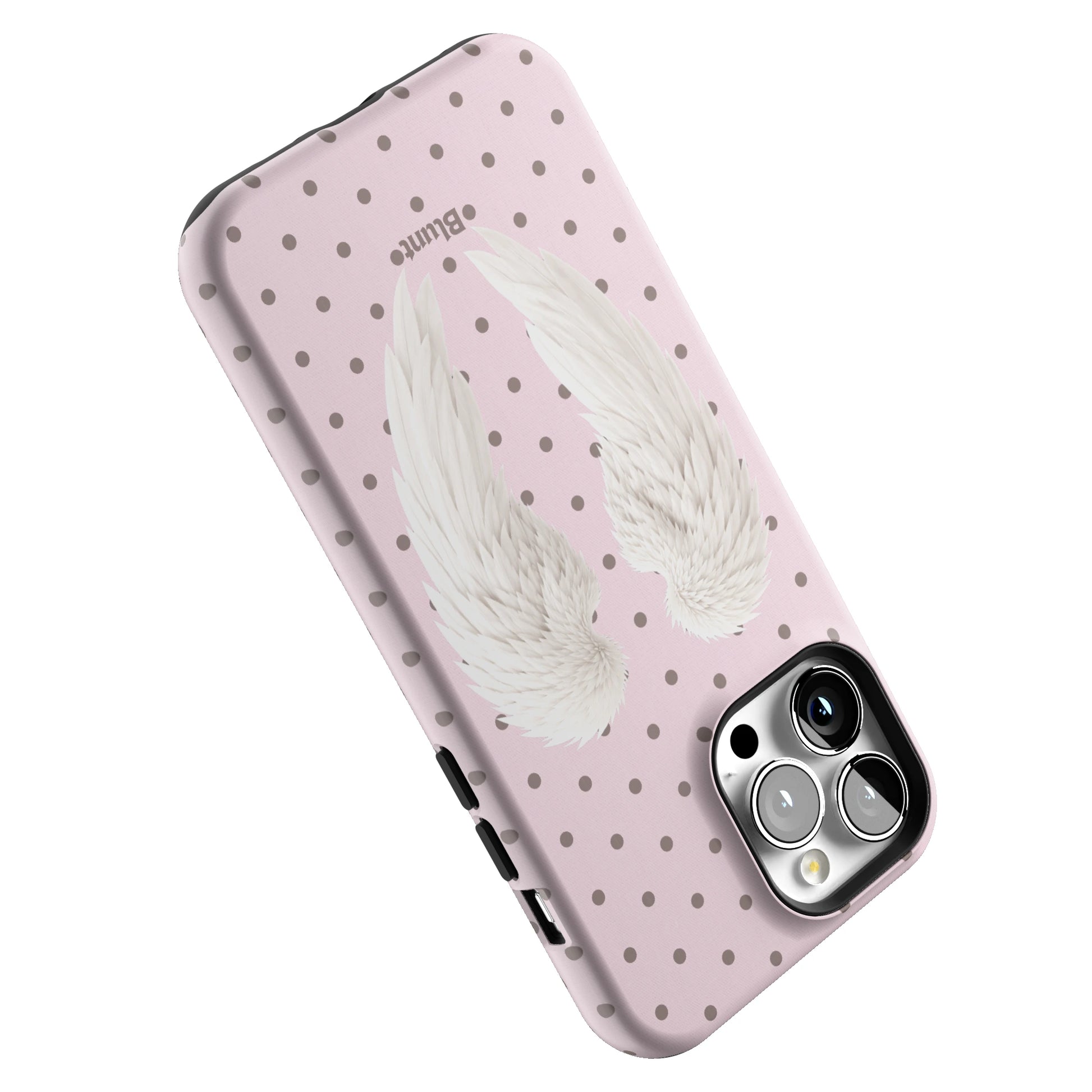 Pink Polka Wing iPhone Case gallery - Iphone_13_Pro_Max_5