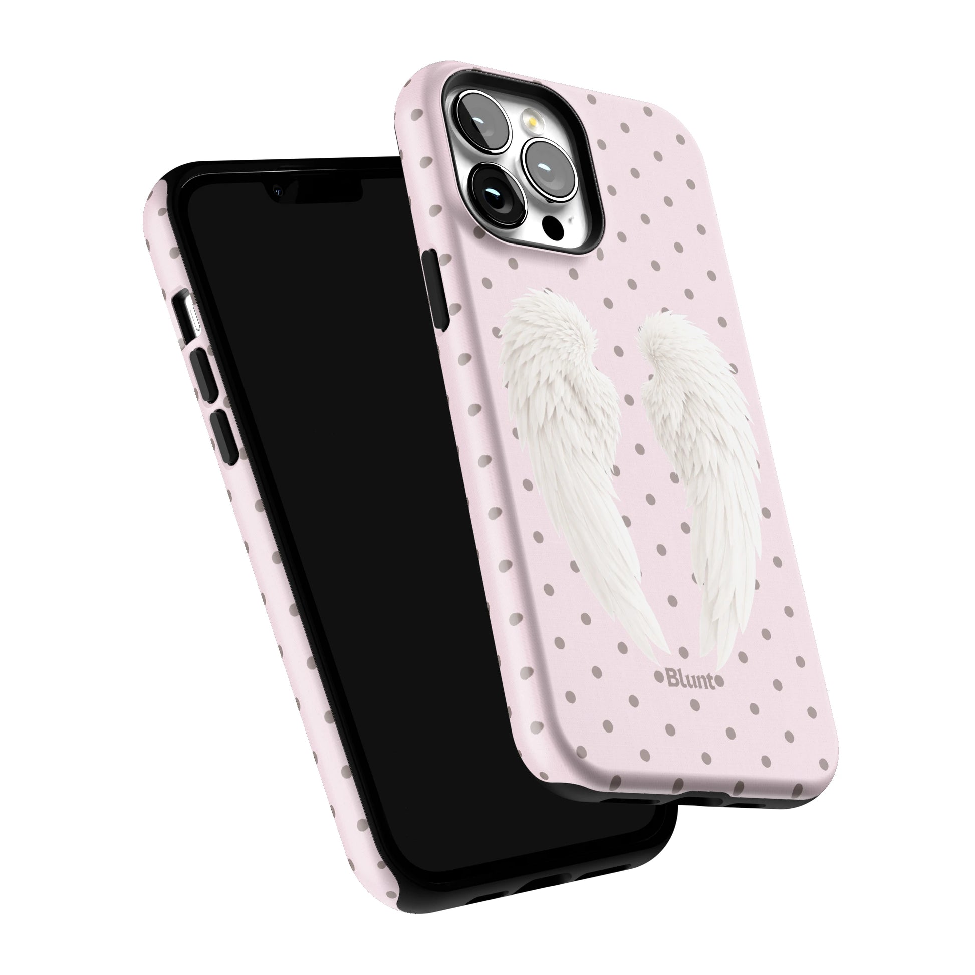 Pink Polka Wing iPhone Case gallery - Iphone_13_Pro_Max_6