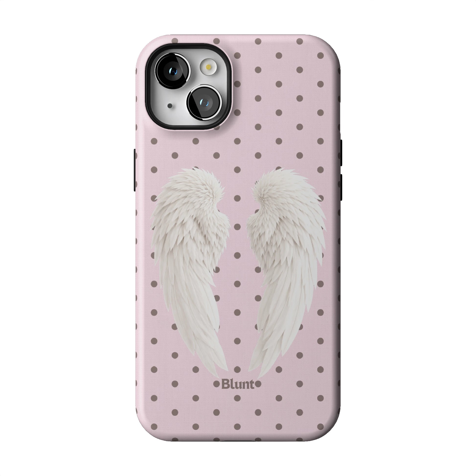 Pink Polka Wing iPhone Case gallery - Iphone_14_Mini_Air_Plus_1