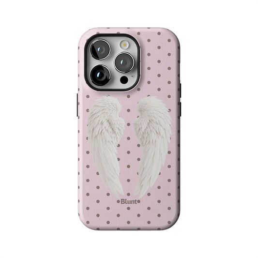Pink Polka Wing iPhone Case gallery - Iphone_14_Pro_1