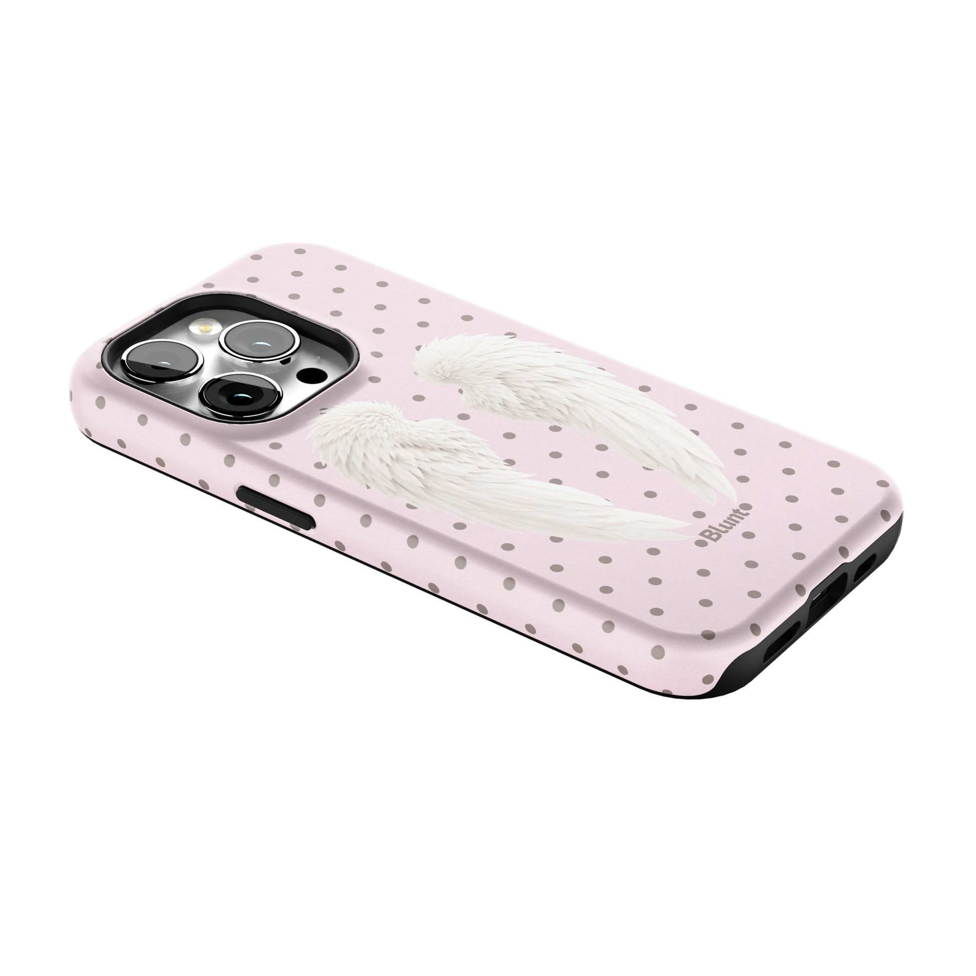 Pink Polka Wing iPhone Case gallery - Iphone_14_Pro_2