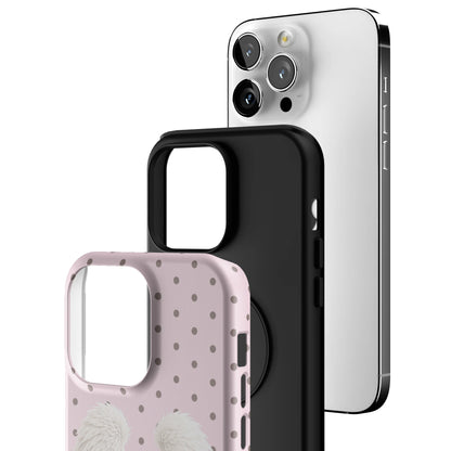 Pink Polka Wing iPhone Case gallery - Iphone_14_Pro_Max_3