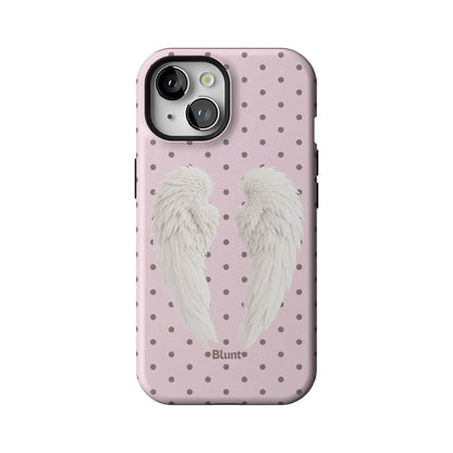 Pink Polka Wing iPhone Case gallery - Iphone_15_Iphone_1