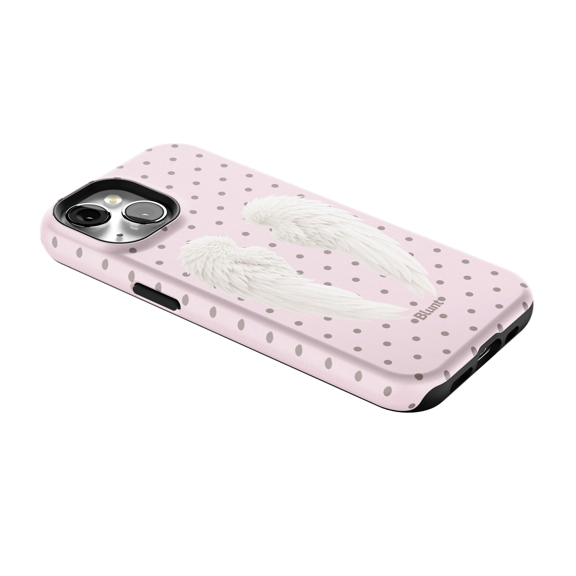 Pink Polka Wing iPhone Case gallery - Iphone_15_Iphone_2