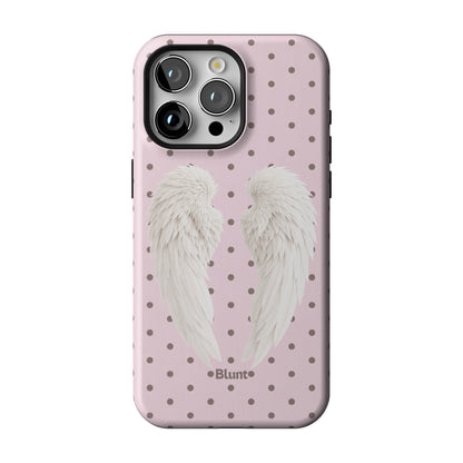 Pink Polka Wing iPhone Case gallery - Iphone_15_Pro_Max_1