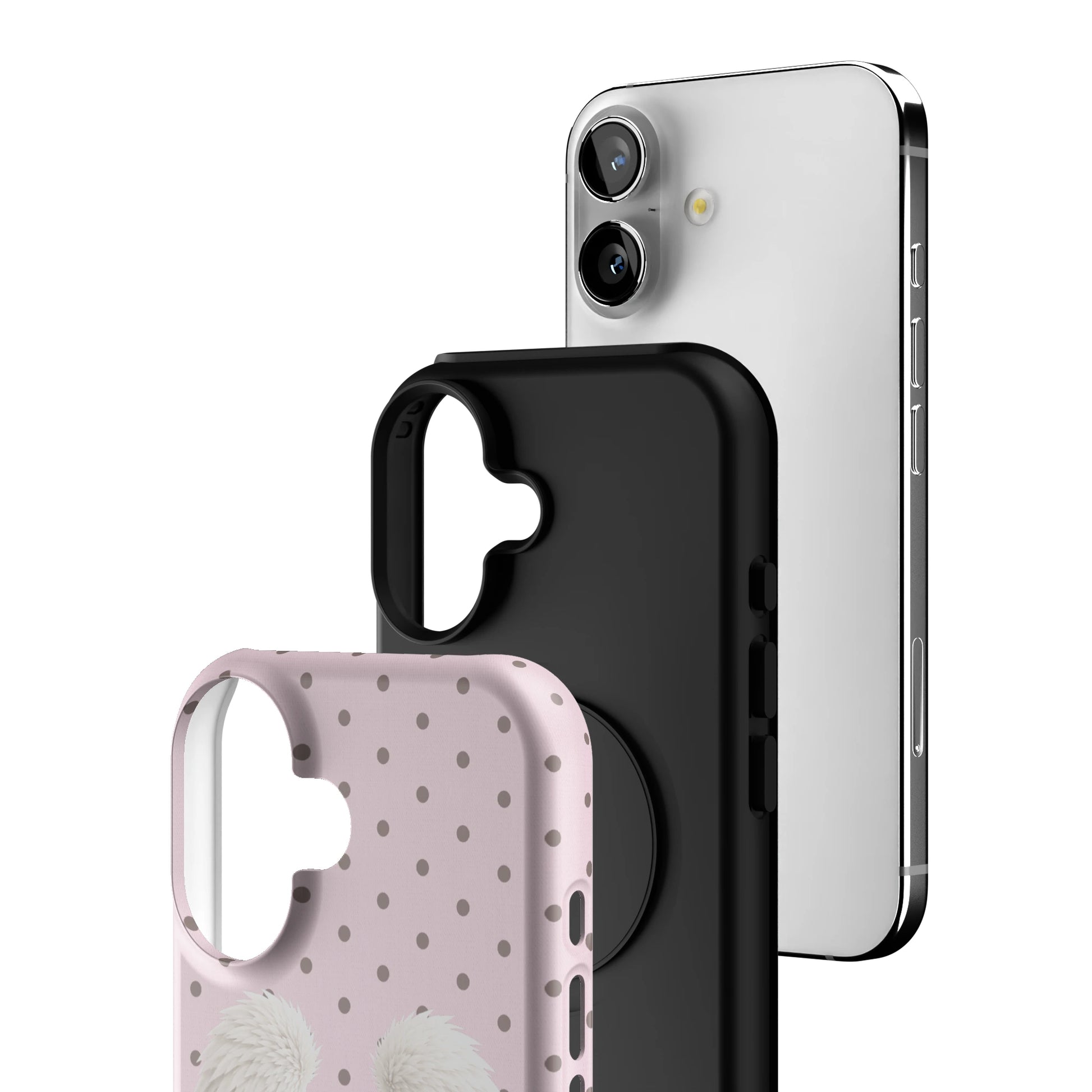 Pink Polka Wing iPhone Case gallery - Iphone_16_Iphone_3