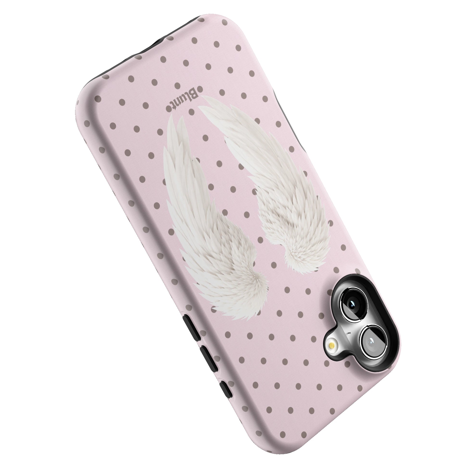 Pink Polka Wing iPhone Case gallery - Iphone_16_Mini_Air_Plus_5