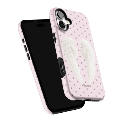 Pink Polka Wing iPhone Case gallery - Iphone_16_Mini_Air_Plus_6