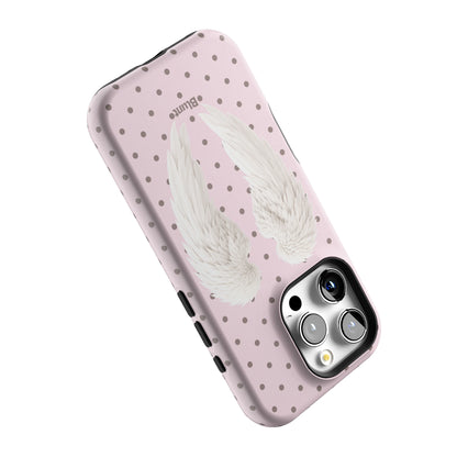 Pink Polka Wing iPhone Case gallery - Iphone_16_Pro_5