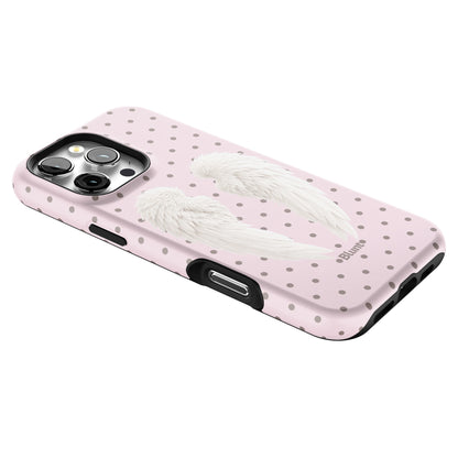 Pink Polka Wing iPhone Case gallery - Iphone_16_Pro_Max_2