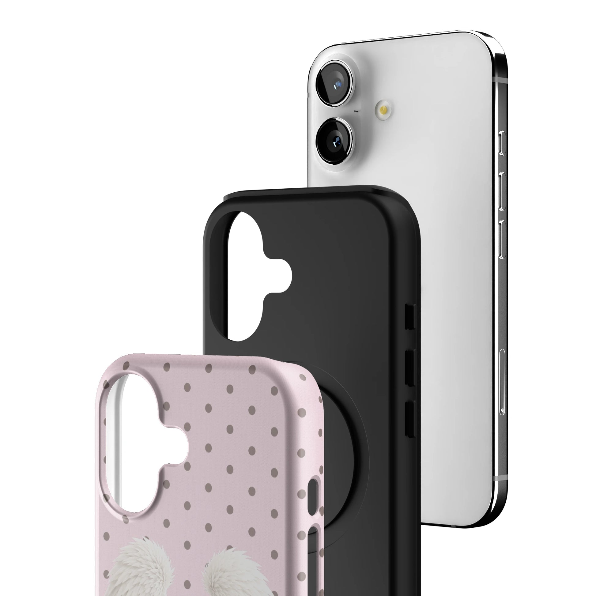 Pink Polka Wing iPhone Case gallery - Iphone_17_Iphone_3