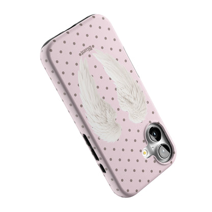 Pink Polka Wing iPhone Case gallery - Iphone_17_Iphone_5