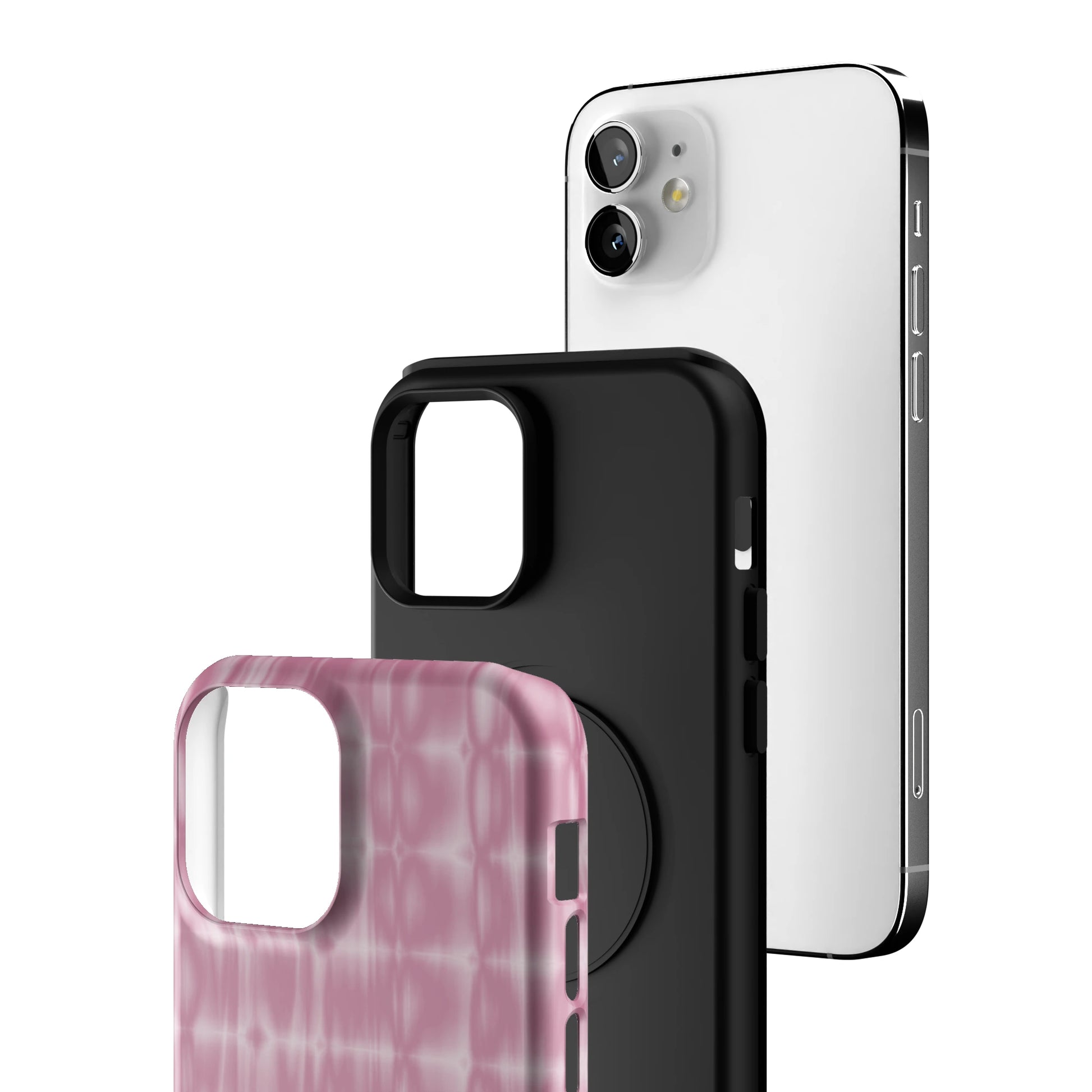 Pink Ripple iPhone Case gallery - Iphone_12_Iphone_3