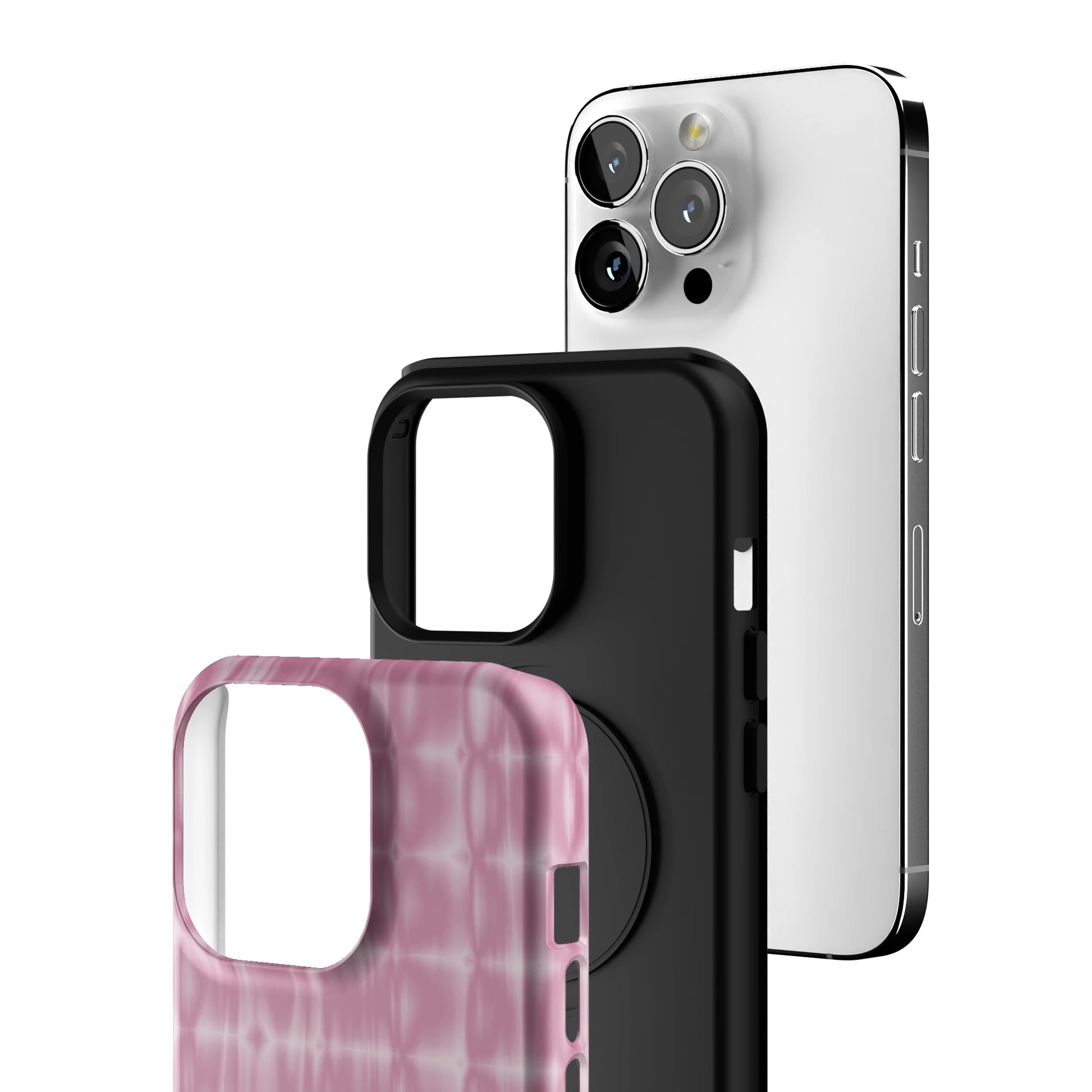 Pink Ripple iPhone Case gallery - Iphone_13_Pro_3