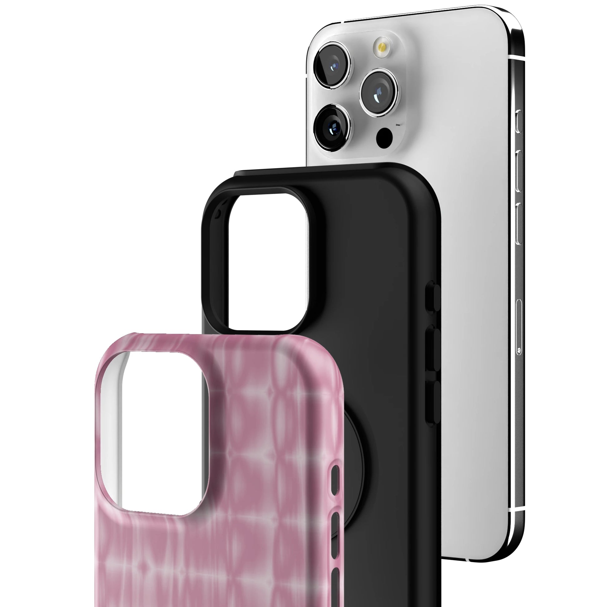 Pink Ripple iPhone Case gallery - Iphone_16_Pro_Max_3