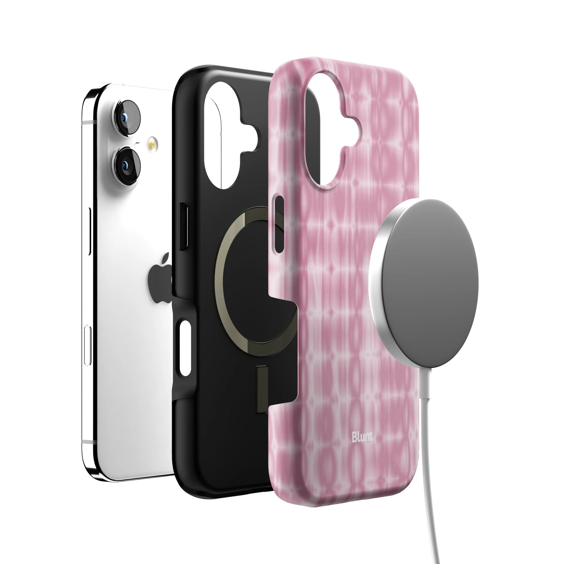 Pink Ripple iPhone Case gallery - Iphone_17_Iphone_4