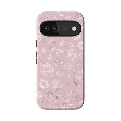 Pink Satin Cheetah Pixel Case - Blunt Cases