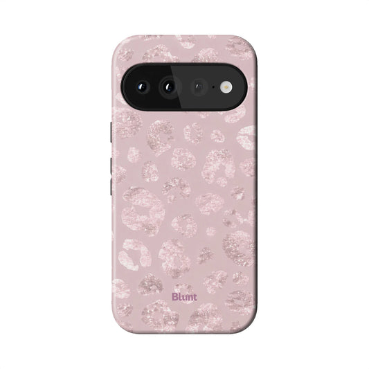 Pink Satin Cheetah Pixel Case - Blunt Cases