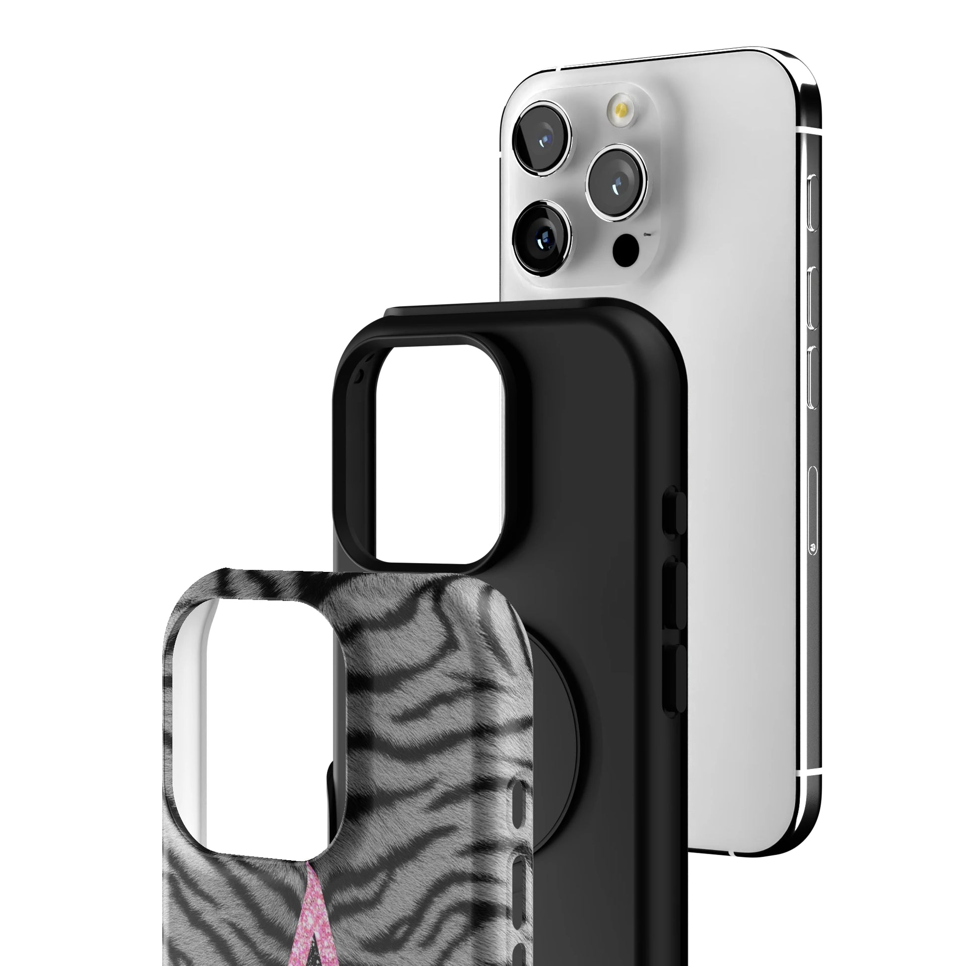 Pink Spark iPhone Case gallery - Iphone_16_Pro_3