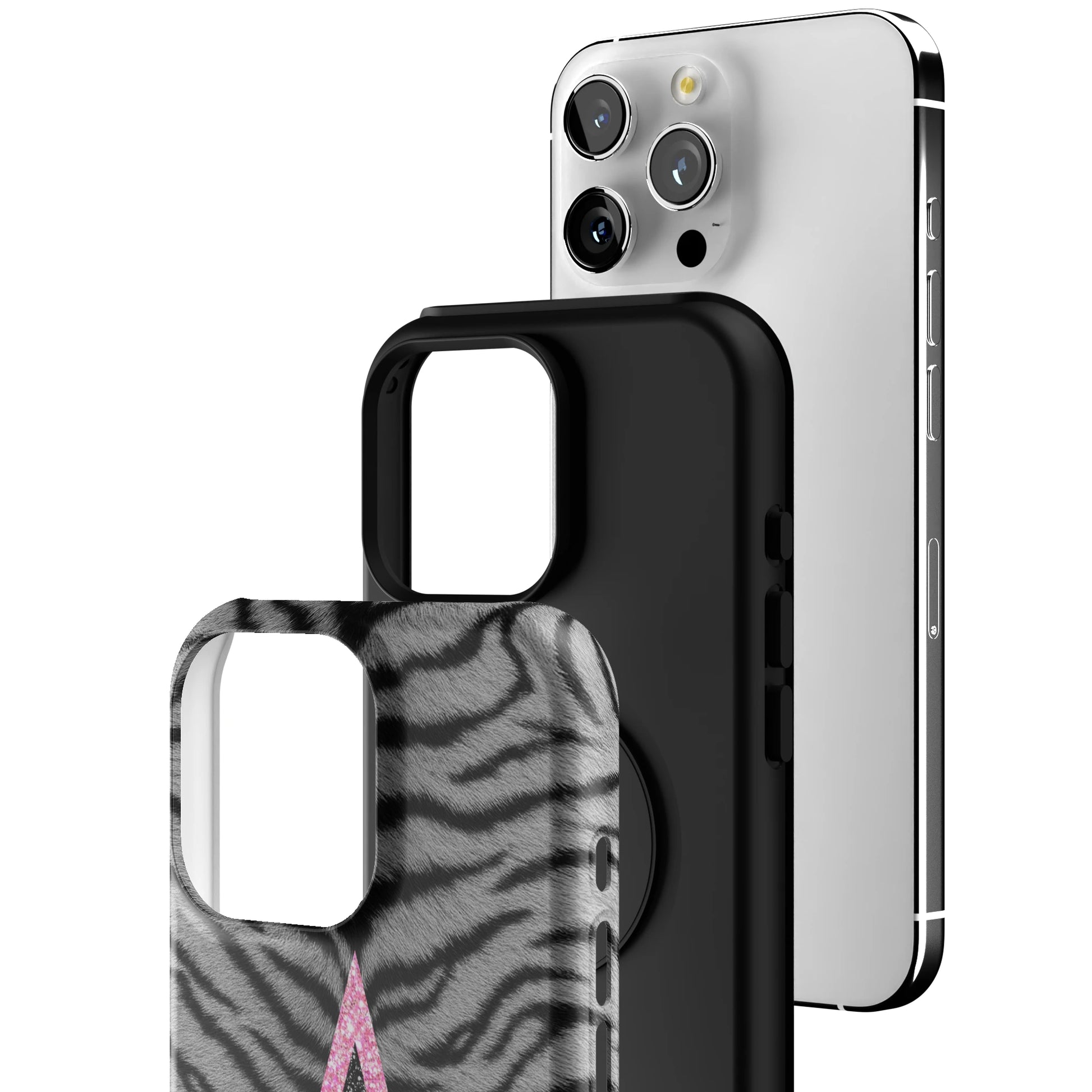 Pink Spark iPhone Case gallery - Iphone_16_Pro_Max_3