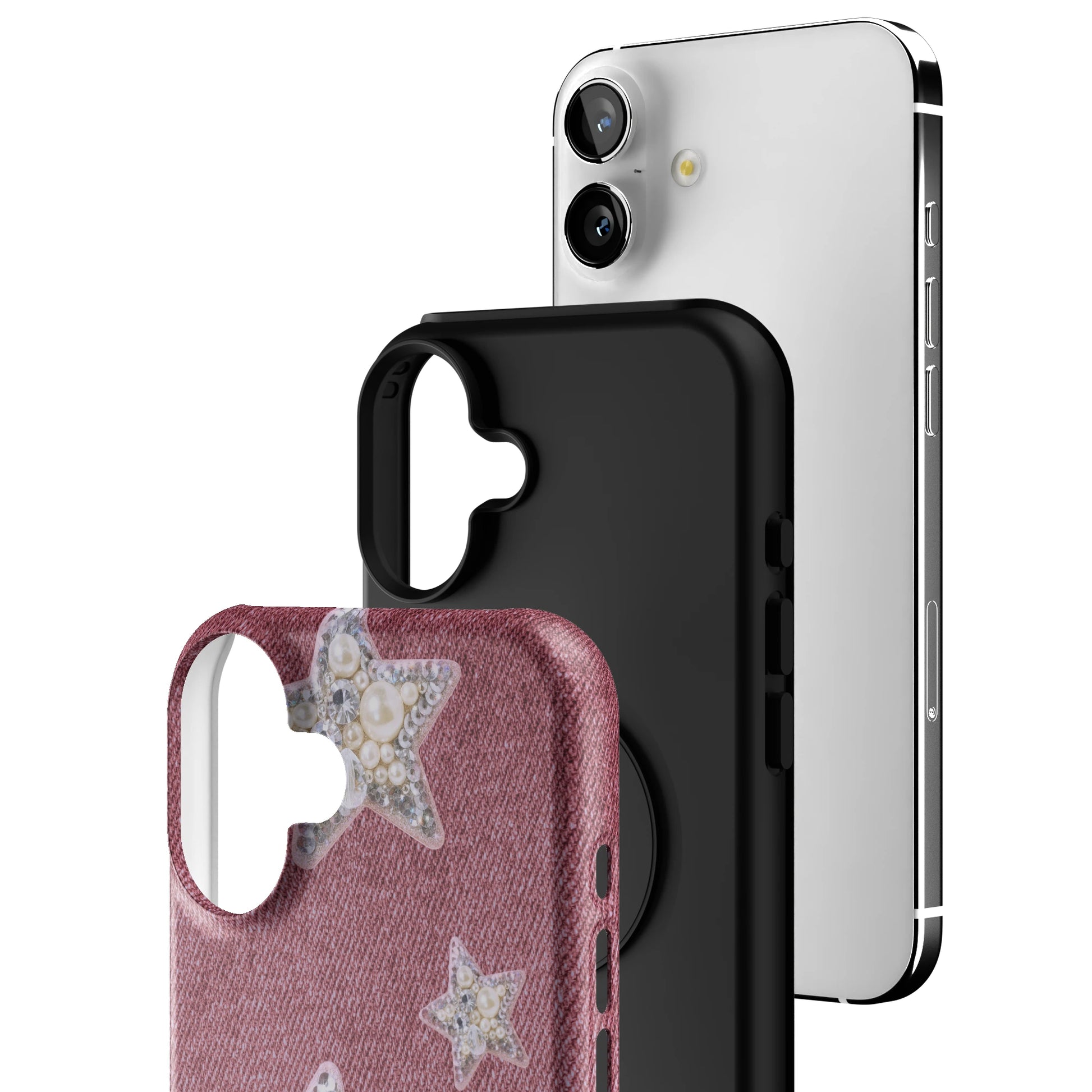 Pink Stardust iPhone Case gallery - Iphone_16_Mini_Air_Plus_3