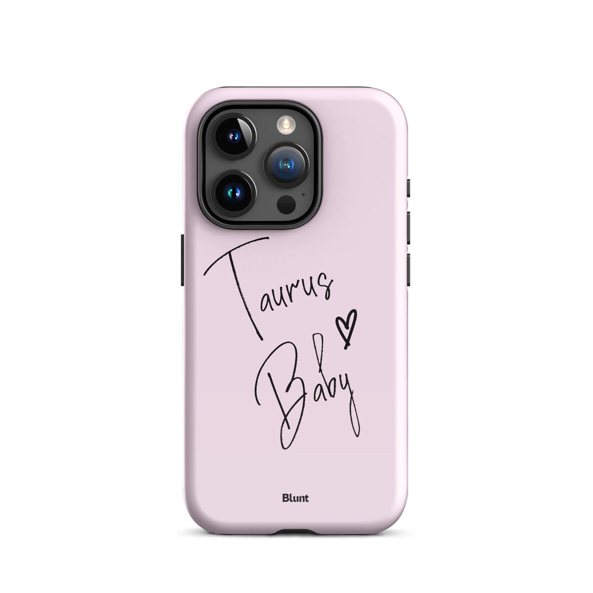 Pink Taurus Baby iPhone Case - blunt cases