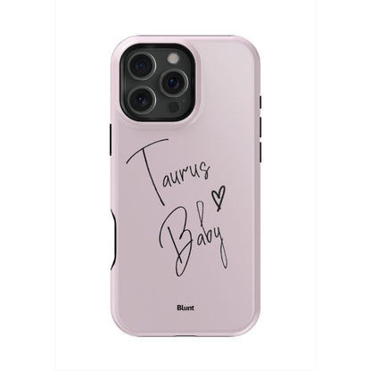 Pink Taurus Baby iPhone Case - blunt cases