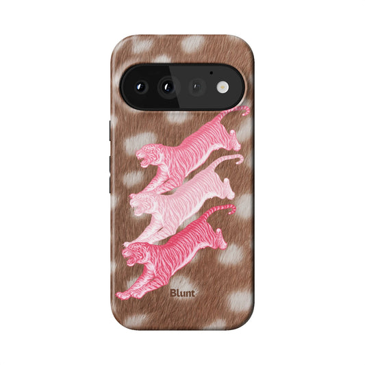 Pink Tiger Doll Pixel Case - Blunt Cases