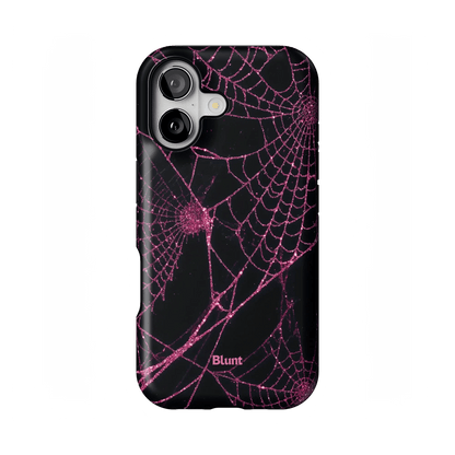 Pink Web iPhone Case - Blunt Cases
