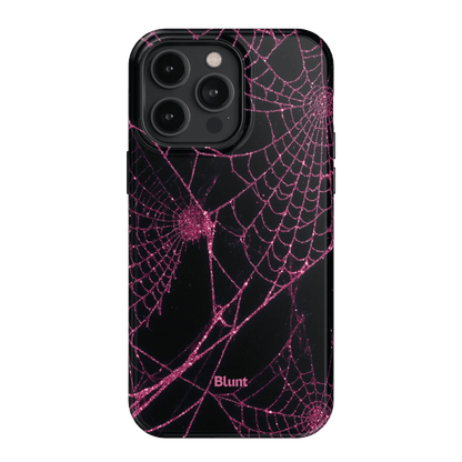 Pink Web iPhone Case - Blunt Cases