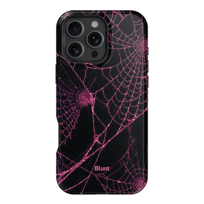 Pink Web iPhone Case - Blunt Cases