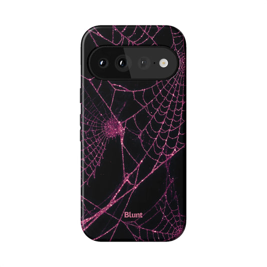 Pink Web Pixel Case - Blunt Cases