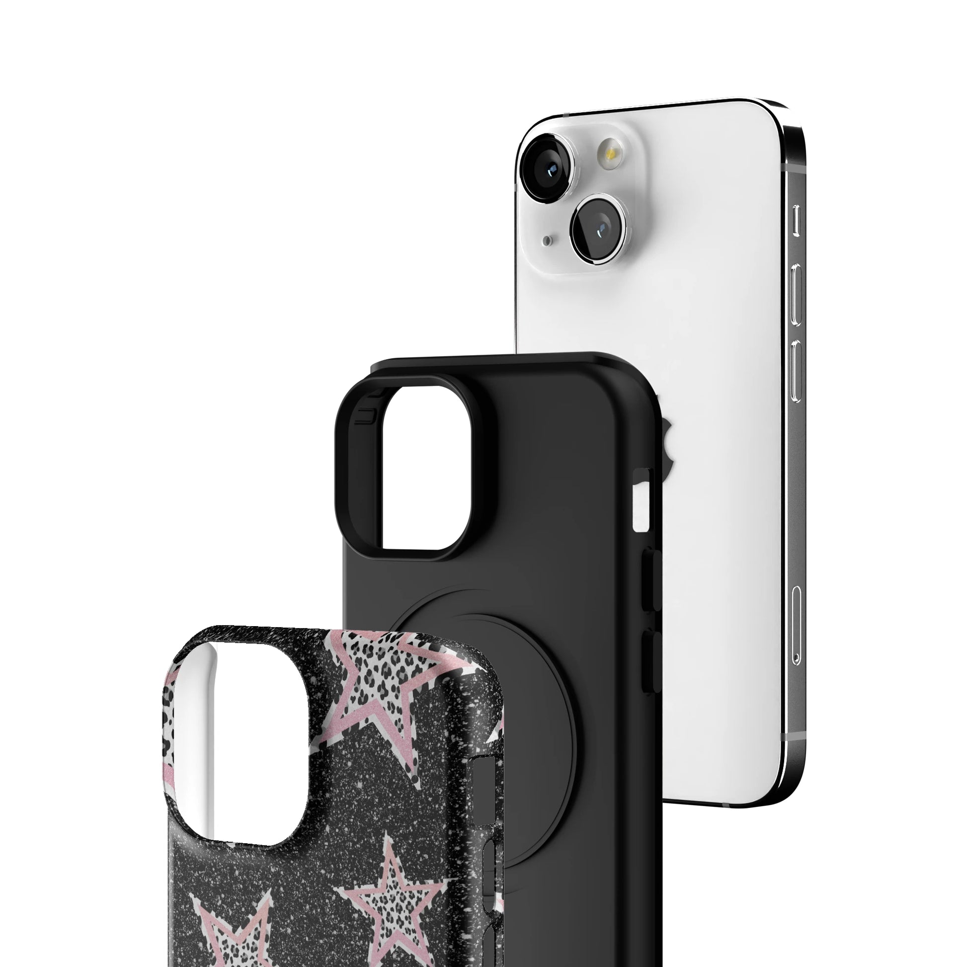 Pink Zebra Stars iPhone Case gallery - Iphone_13_Mini_Air_Plus_3