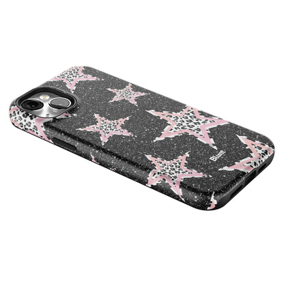 Pink Zebra Stars iPhone Case gallery - Iphone_14_Mini_Air_Plus_2