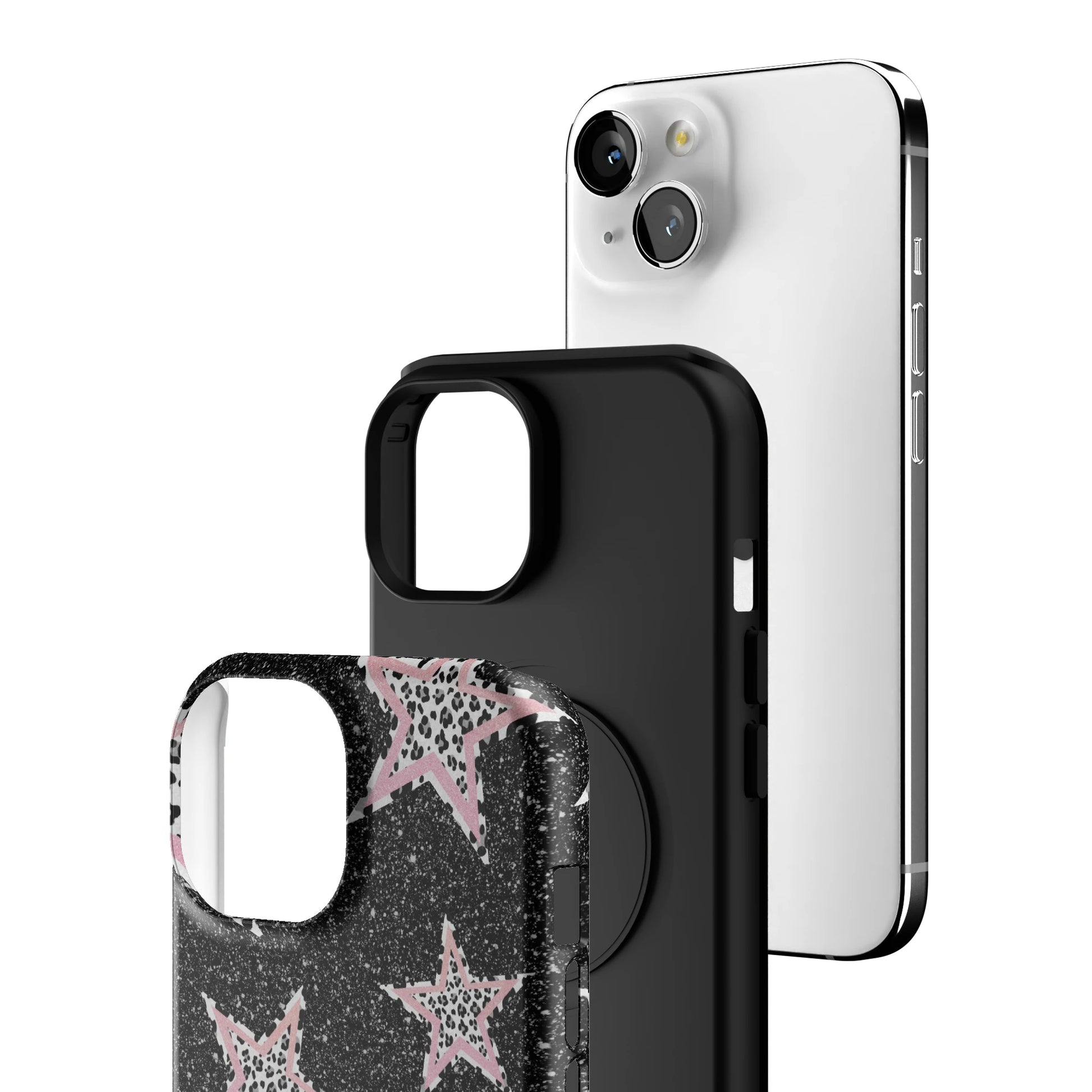 Pink Zebra Stars iPhone Case gallery - Iphone_15_Iphone_3