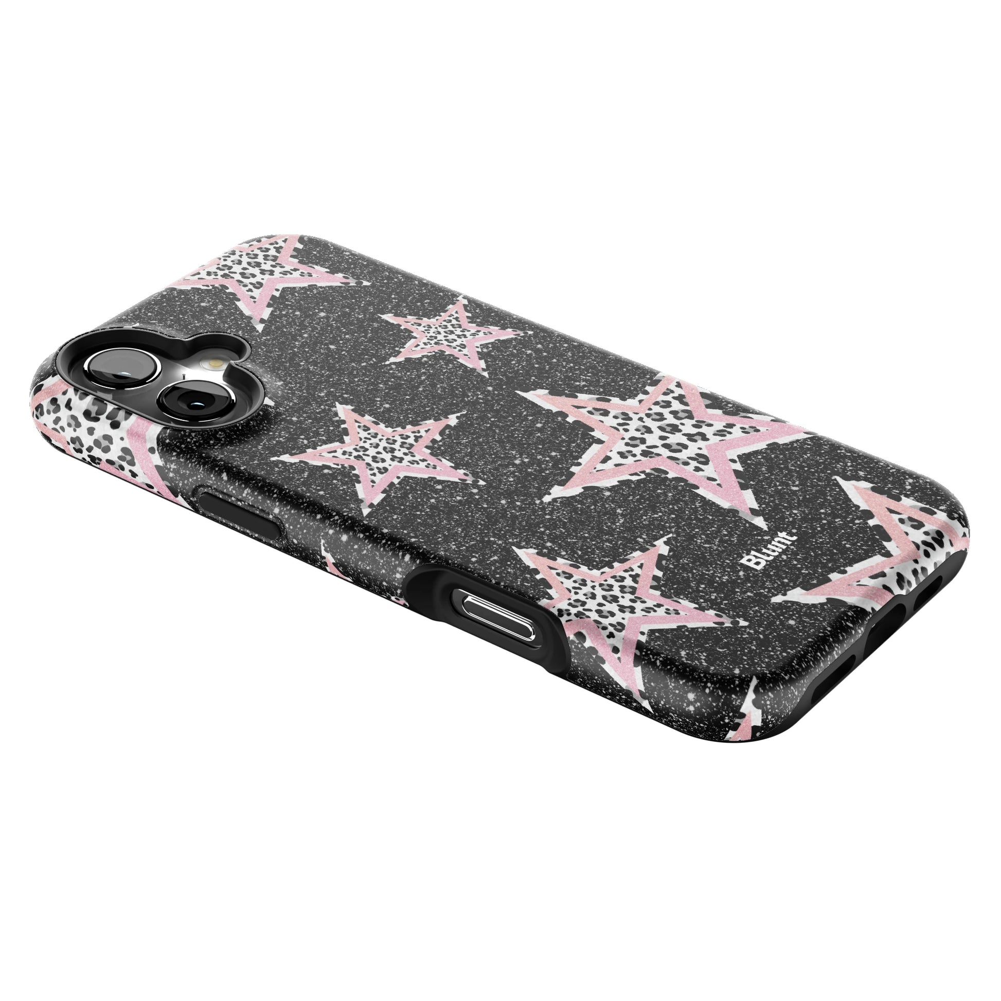 Pink Zebra Stars iPhone Case gallery - Iphone_16_Mini_Air_Plus_2