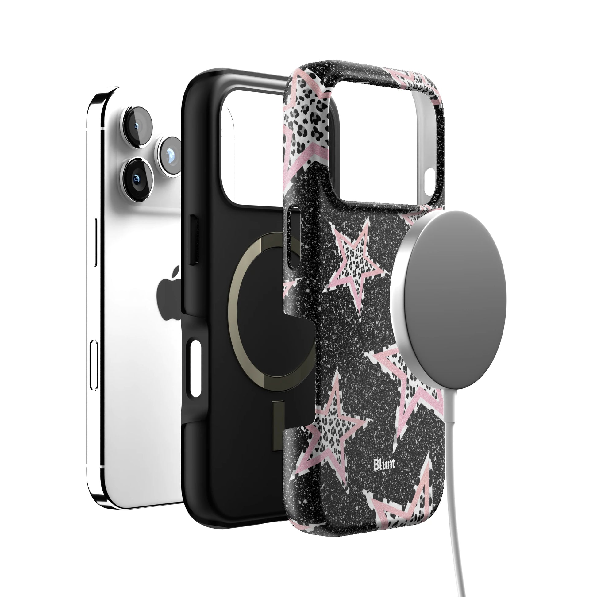 Pink Zebra Stars iPhone Case gallery - Iphone_17_Pro_4