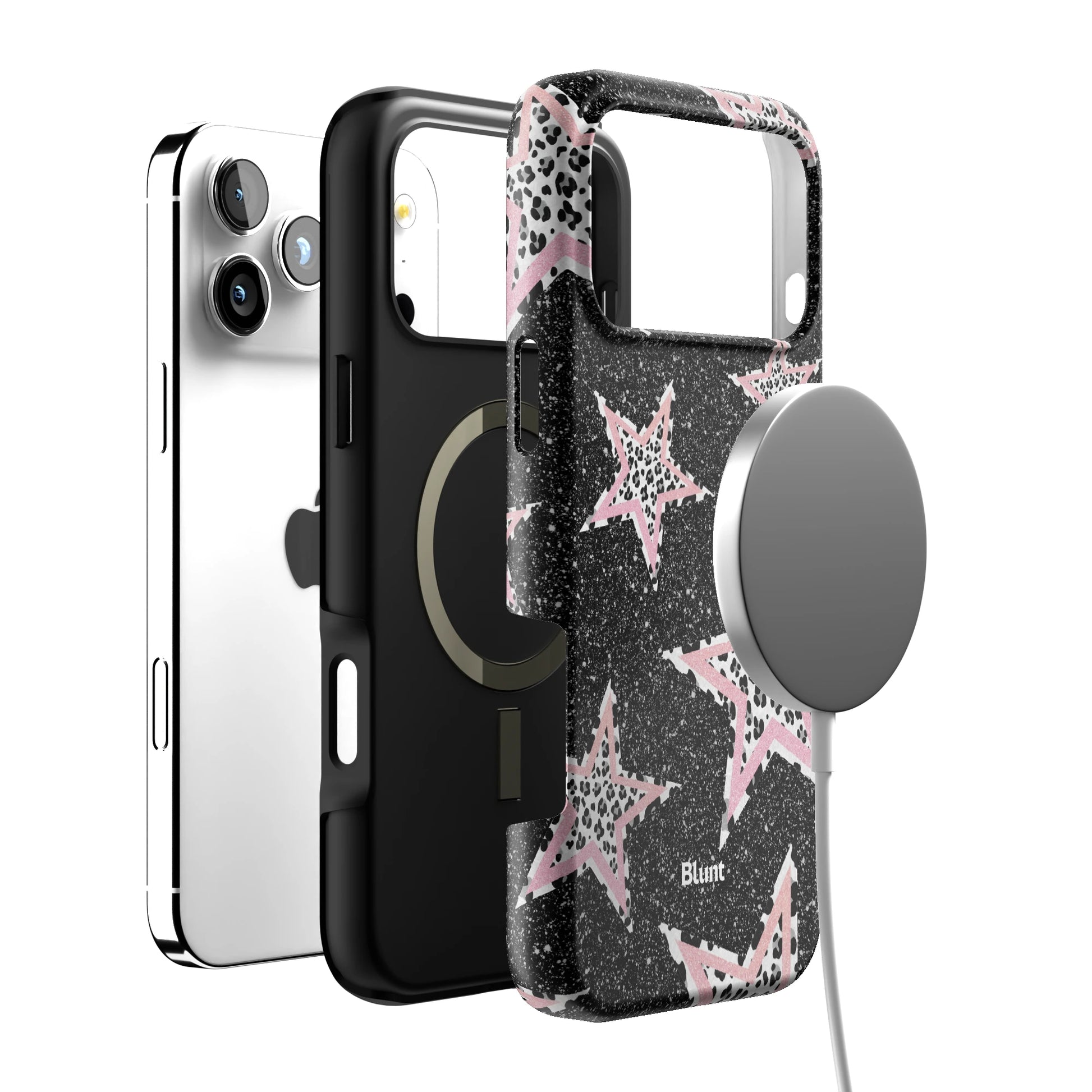 Pink Zebra Stars iPhone Case gallery - Iphone_17_Pro_Max_4