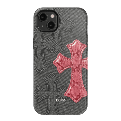 Pinkscale Cross iPhone Case - Blunt Cases