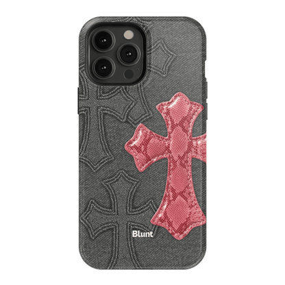 Pinkscale Cross iPhone Case - Blunt Cases