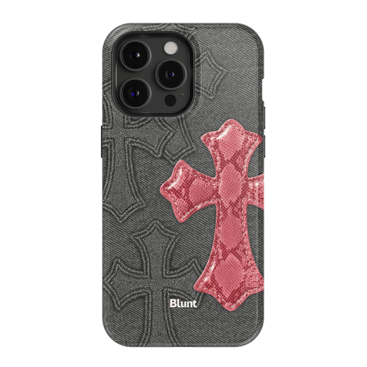 Pinkscale Cross iPhone Case - Blunt Cases