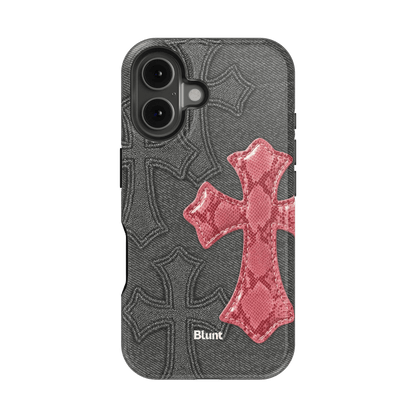 Pinkscale Cross iPhone Case - Blunt Cases