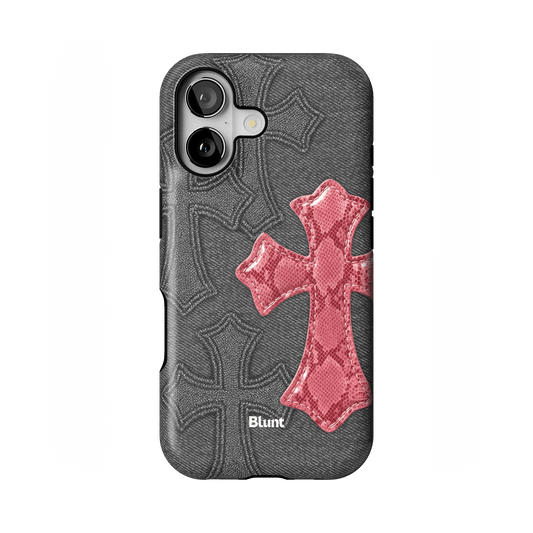 Pinkscale Cross iPhone Case - Blunt Cases