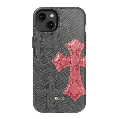Pinkscale Cross iPhone Case - Blunt Cases