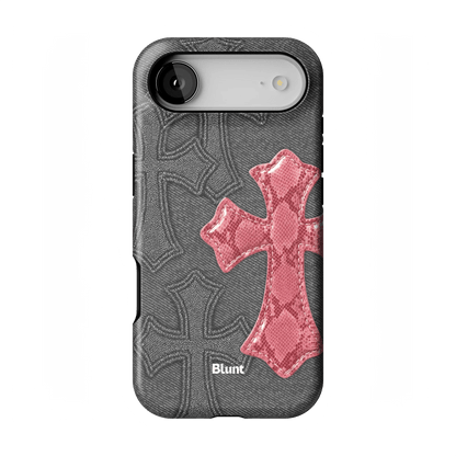 Pinkscale Cross iPhone Case - Blunt Cases