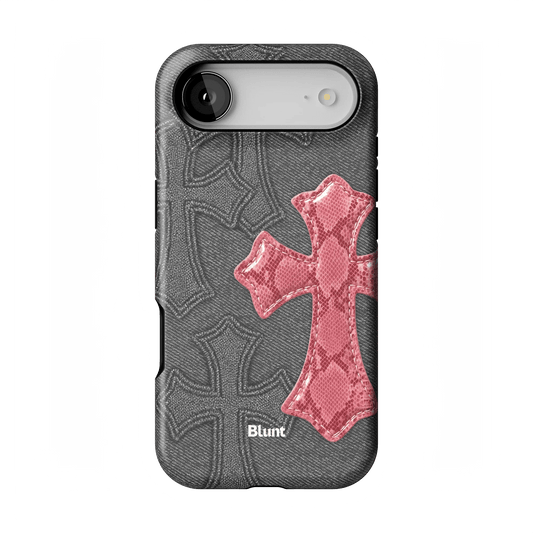 Pinkscale Cross iPhone Case - Blunt Cases